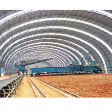 Xuzhou BJMB Resistência ao vento e treliça de telhado de aço pré -fabricado para galpão de armazenamento em massa de galpão de carvão